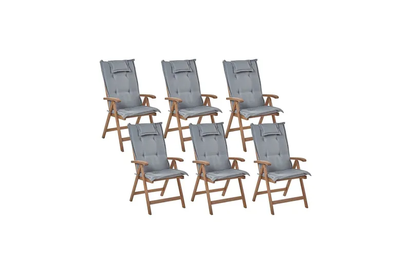 Paolo Positionsstol - Mörkbrun/Grå - Utemöbler - Utestol & trädgårdsstol - Positionsstol