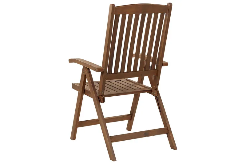 Paolo Positionsstol - Mörkbrun/Vit - Utemöbler - Utestol & trädgårdsstol - Positionsstol