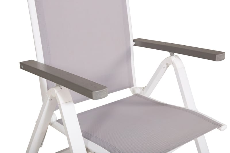 Albany Light Positionsstol - Vit/Grå - Utemöbler - Utestol & trädgårdsstol - Positionsstol