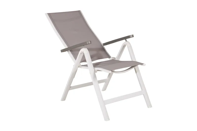 Albany Light Positionsstol - Vit/Grå - Utemöbler - Utestol & trädgårdsstol - Positionsstol