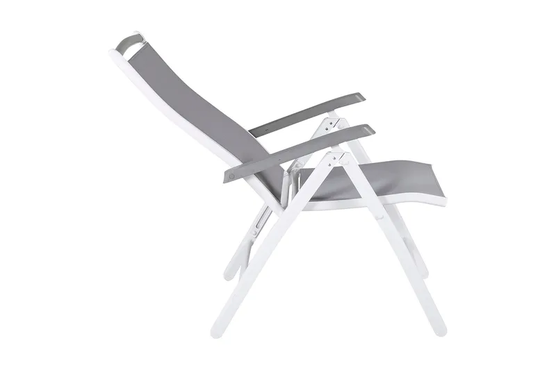 Albany Positionsstol - Grå/Vit - Utemöbler - Utestol & trädgårdsstol - Positionsstol