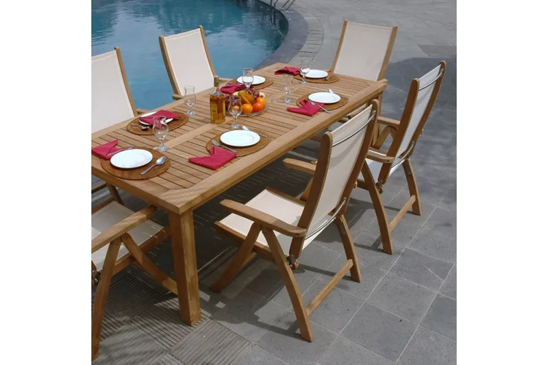 Bali Stol Vit - Utemöbler - Utestol & trädgårdsstol - Positionsstol