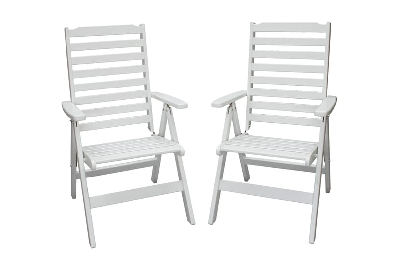 Grevie Positionsstol - Vit - Utemöbler - Utestol & trädgårdsstol - Positionsstol