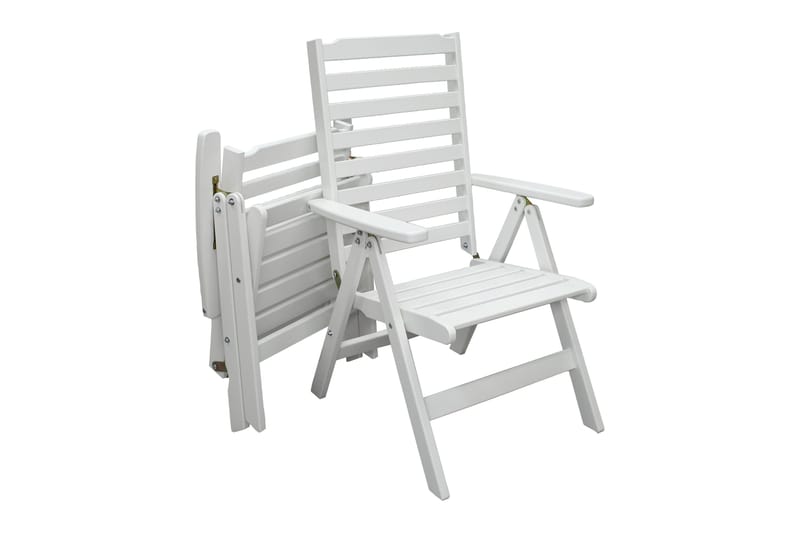 Grevie Positionsstol - Vit - Utemöbler - Utestol & trädgårdsstol - Positionsstol
