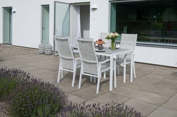 Hillerstorp Hånger Positionsstol 57x64 cm - Vit - Utemöbler - Balkong - Balkongmöbler - Balkongstol