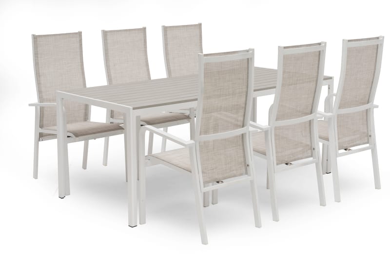 Hillerstorp Hånger Positionsstol 57x64 cm - Vit - Utemöbler - Balkong - Balkongmöbler - Balkongstol