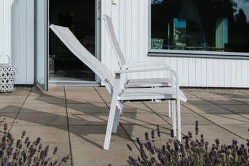 Hillerstorp Hånger Positionsstol 57x64 cm - Vit - Utemöbler - Balkong - Balkongmöbler - Balkongstol
