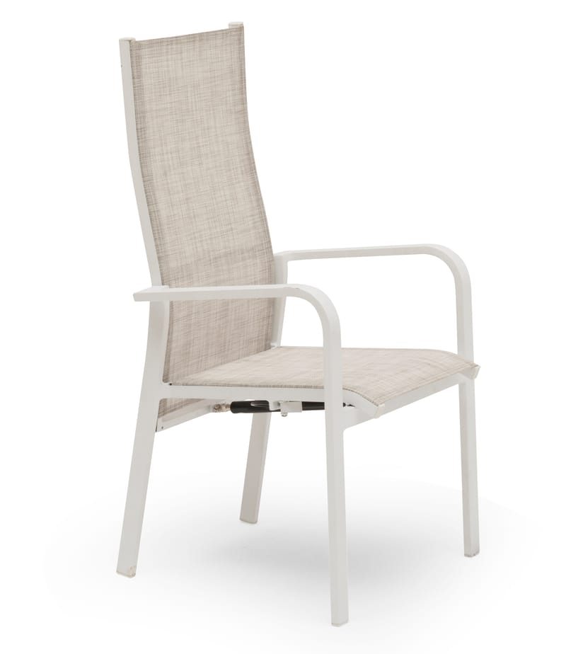 Hillerstorp Hånger Positionsstol 57x64 cm - Vit - Utemöbler - Balkong - Balkongmöbler - Balkongstol