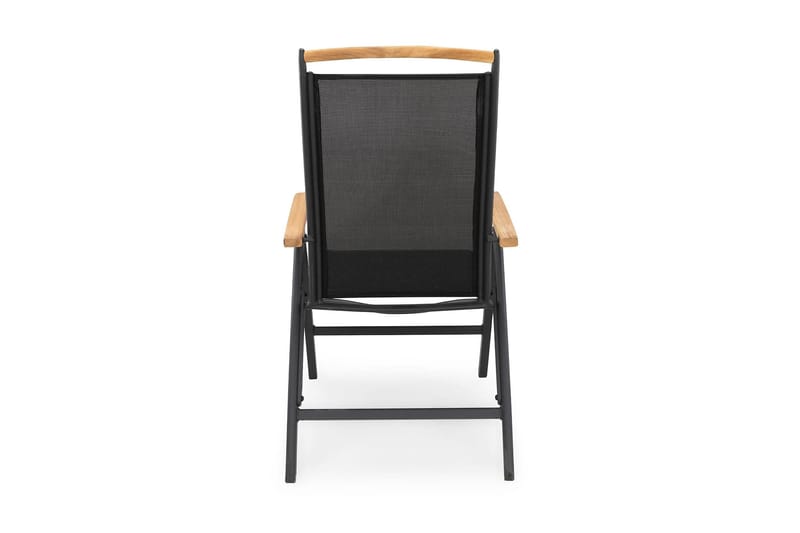 Las Vegas Positionsstol - Svart/natur - Utemöbler - Utestol & trädgårdsstol - Positionsstol