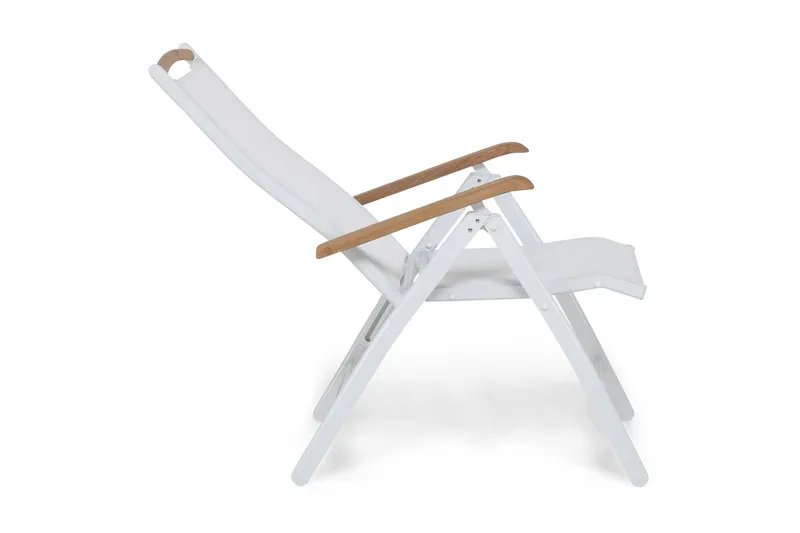 Las Vegas Positionsstol Utomhus - Vit - Utemöbler - Utestol & trädgårdsstol - Positionsstol