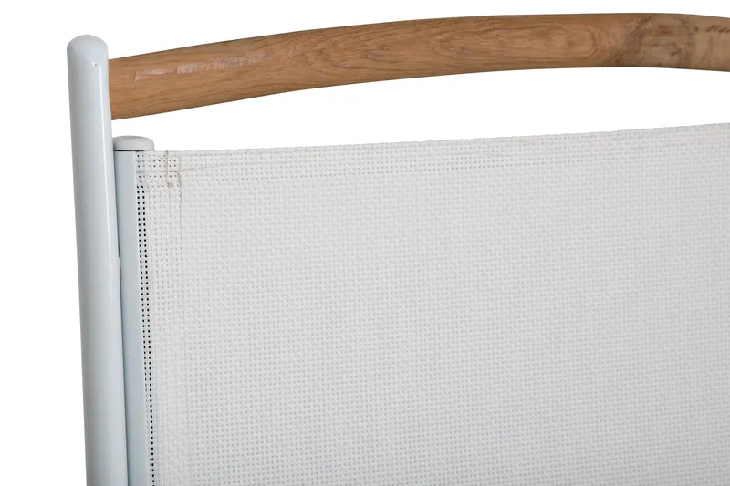 Las Vegas Positionsstol Utomhus - Vit - Utemöbler - Utestol & trädgårdsstol - Positionsstol