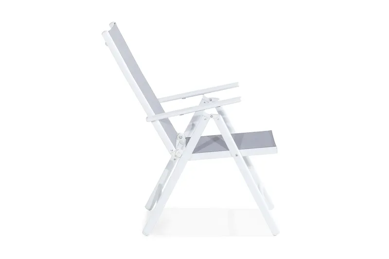 Maggie Positionsstol Utomhus - Vit/grå - Utemöbler - Utestol & trädgårdsstol - Positionsstol