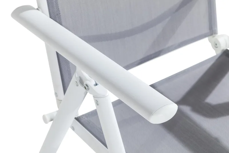 Maggie Positionsstol Utomhus - Vit/grå - Utemöbler - Utestol & trädgårdsstol - Positionsstol