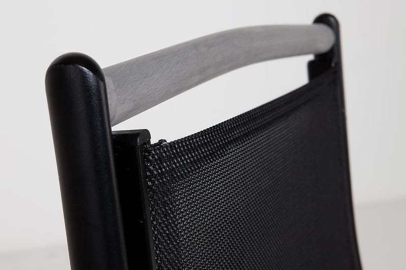 Monaco Positionsstol - Svart/grå - Utemöbler - Utestol & trädgårdsstol - Positionsstol