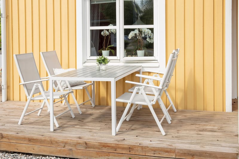 Positionsstol Venture Home Break Positionsstol Vit Vit - Utemöbler - Utestol & trädgårdsstol - Positionsstol