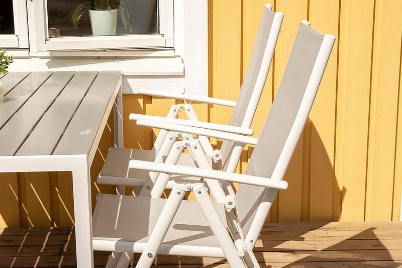 Positionsstol Venture Home Break Positionsstol Vit Vit - Utemöbler - Utestol & trädgårdsstol - Positionsstol