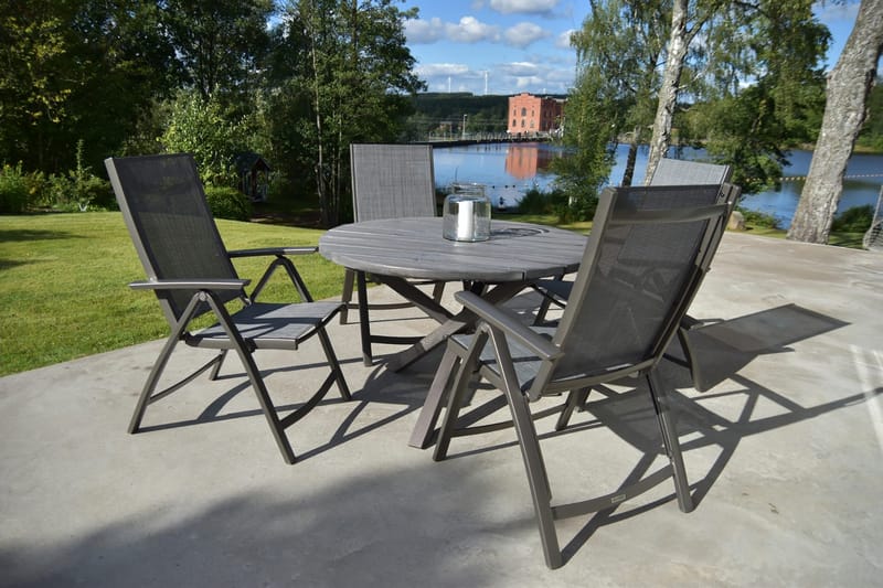 Solana Positionsstol - Grå - Utemöbler - Utestol & trädgårdsstol - Positionsstol