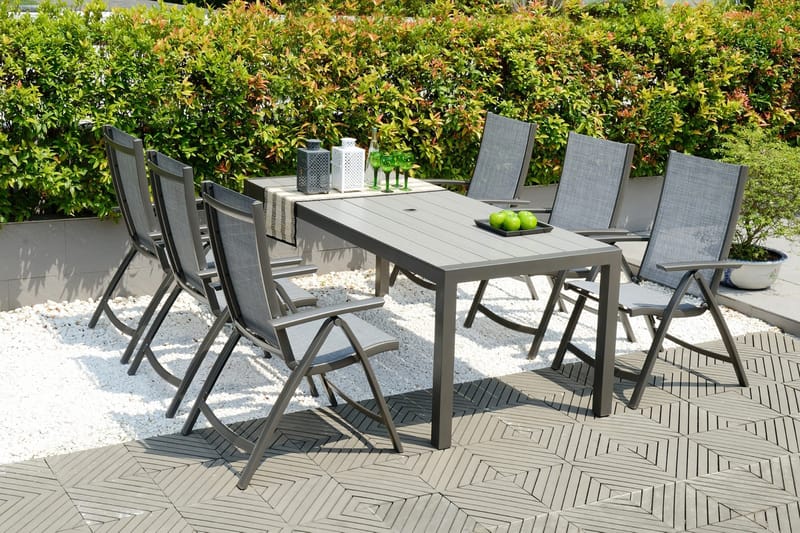 Solana Positionsstol - Grå - Utemöbler - Utestol & trädgårdsstol - Positionsstol