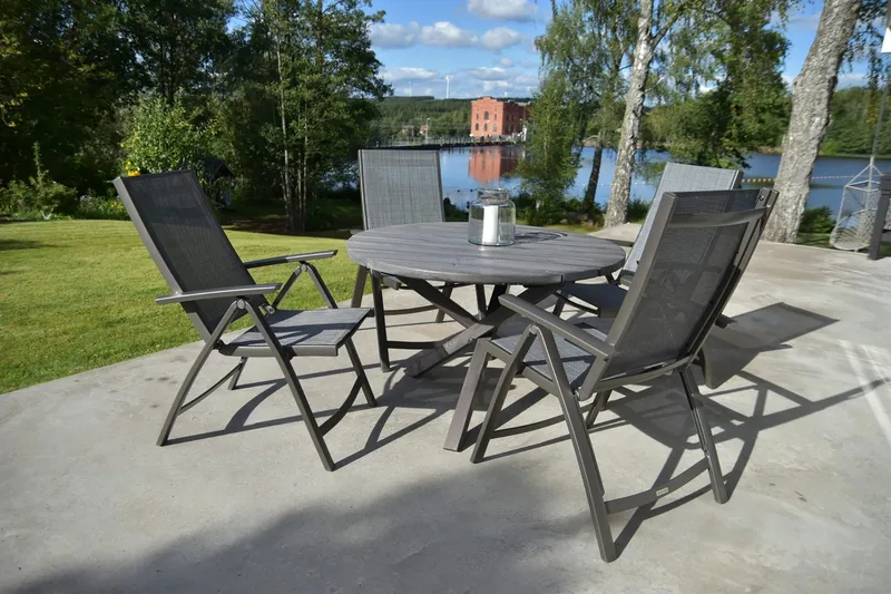 Solana Positionsstol - Grå - Utemöbler - Utestol & trädgårdsstol - Positionsstol