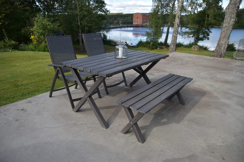 Solana Positionsstol - Grå - Utemöbler - Utestol & trädgårdsstol - Positionsstol