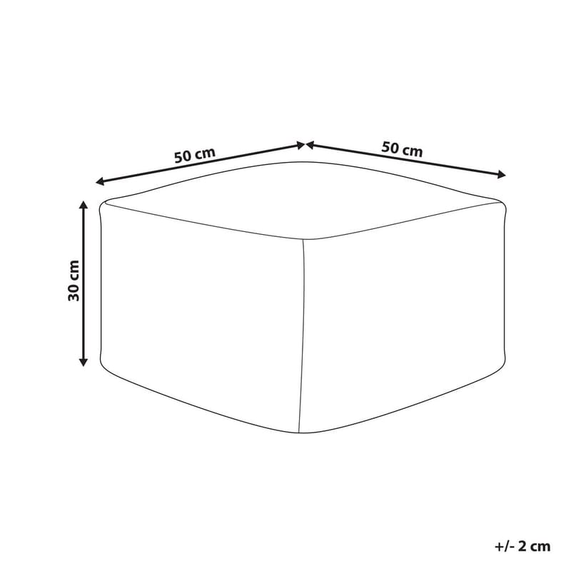 Puff Zahri - Utemöbler - Utestol & trädgårdsstol - Sittsäckar utomhus