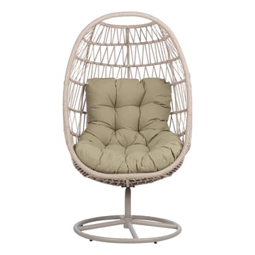 Relaxfåt ölj Cassia Swivel 85x85x151 cm - beige - Utemöbler - Utestol & trädgårdsstol - Utefåtölj & loungefåtölj