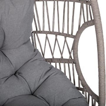 Relaxfåtölj Cassia Swivel 85x85x151 cm - grå - Utemöbler - Utestol & trädgårdsstol - Utefåtölj & loungefåtölj