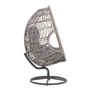 Relaxfåtölj Cassia Swivel 85x85x151 cm - grå - Utemöbler - Utestol & trädgårdsstol - Utefåtölj & loungefåtölj