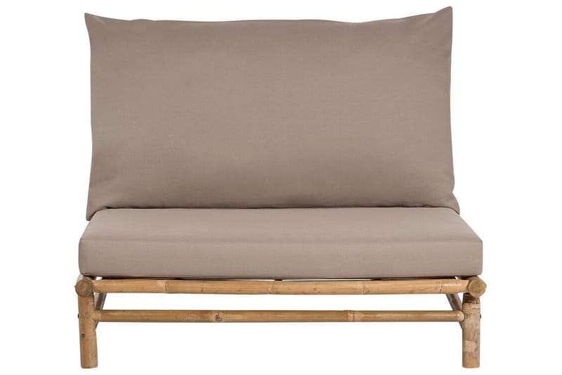 Rosthern Utefåtölj 2 st - Ljusbrun/Beige - Utemöbler - Utestol & trädgårdsstol - Utefåtölj & loungefåtölj