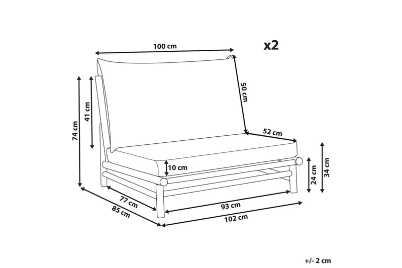 Rosthern Utefåtölj - Ljusbrun/Beige - Utemöbler - Utestol & trädgårdsstol - Utefåtölj & loungefåtölj