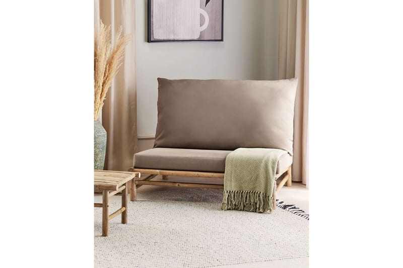 Rosthern Utefåtölj - Ljusbrun/Beige - Utemöbler - Utestol & trädgårdsstol - Utefåtölj & loungefåtölj