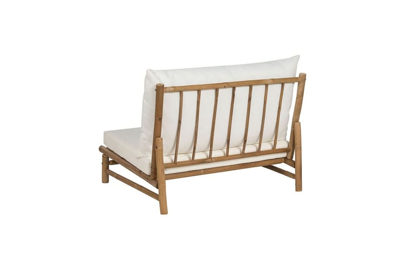 Rosthern Utefåtölj - Ljusbrun/Vit - Utemöbler - Utestol & trädgårdsstol - Utefåtölj & loungefåtölj