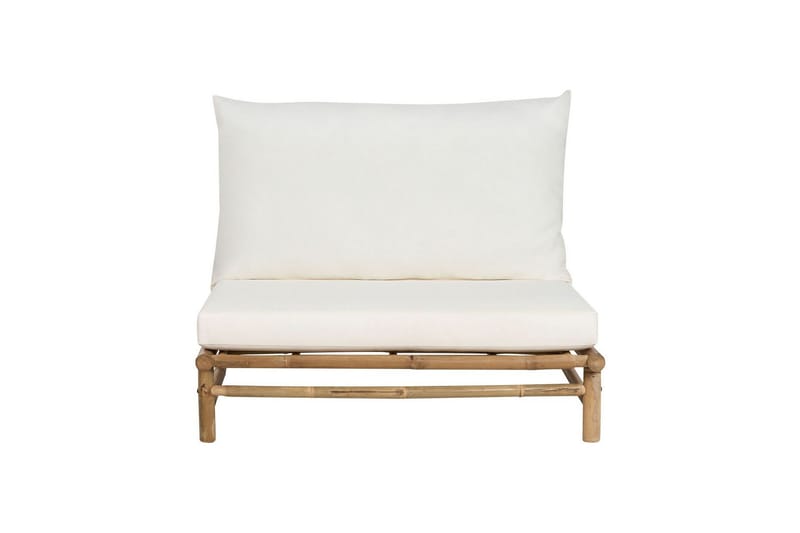 Rosthern Utefåtölj - Ljusbrun/Vit - Utemöbler - Utestol & trädgårdsstol - Utefåtölj & loungefåtölj