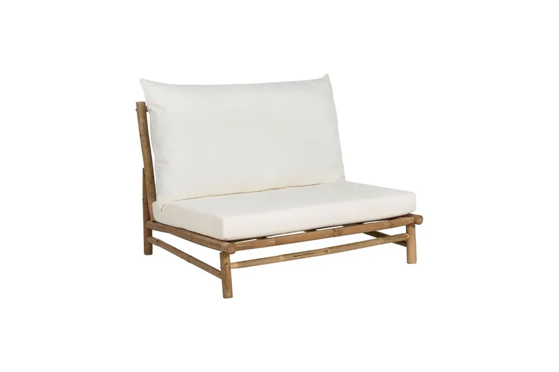 Rosthern Utefåtölj, Ljusbrun/Vit