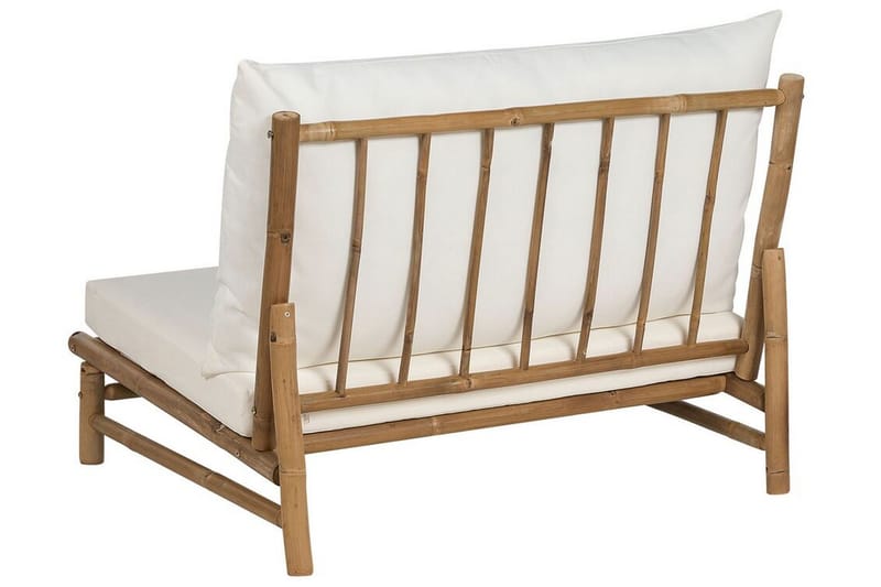 Rosthern Utefåtölj - Ljusbrun/Vit - Utemöbler - Utestol & trädgårdsstol - Utefåtölj & loungefåtölj