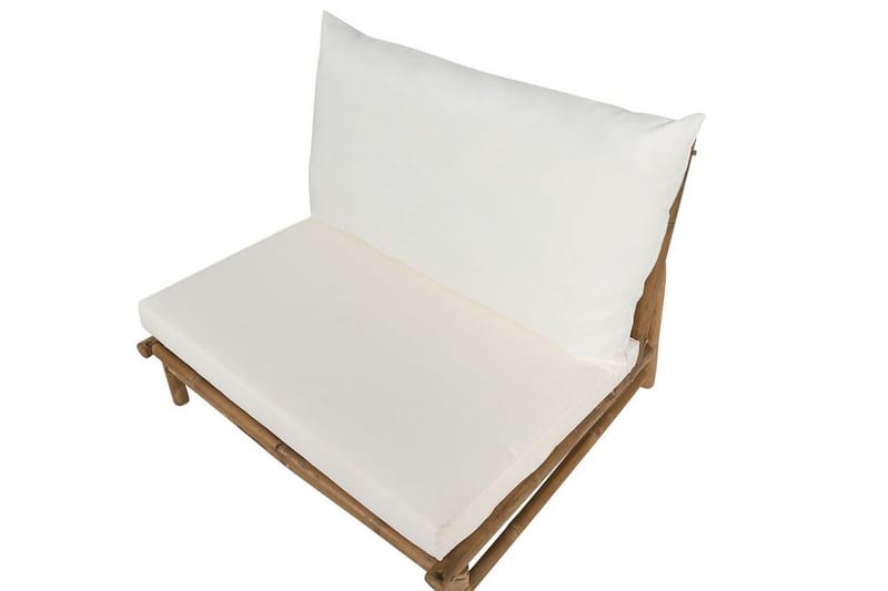 Rosthern Utefåtölj - Ljusbrun/Vit - Utemöbler - Utestol & trädgårdsstol - Utefåtölj & loungefåtölj