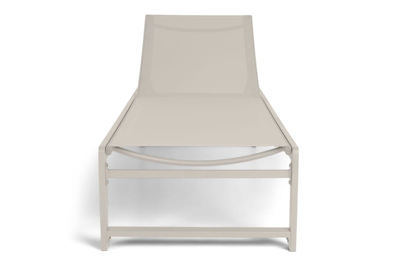 Sanna Solsäng Med Justerbart Ryggstöd - Beige - Utemöbler - Utestol & trädgårdsstol - Solsäng & Solvagnar
