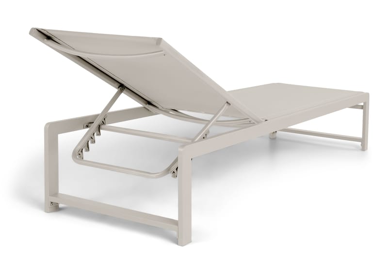 Sanna Solsäng Med Justerbart Ryggstöd - Beige - Utemöbler - Utestol & trädgårdsstol - Solsäng & Solvagnar