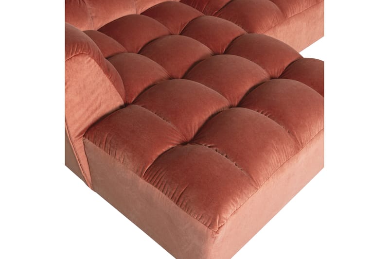 Schäslong Allure - Tvättad sammet rosa, Vänster - Utemöbler - Utestol & trädgårdsstol - Solstolar