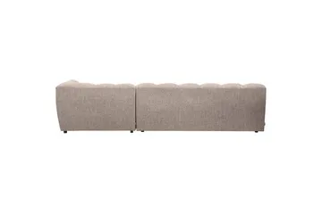 Schäslong Allure - Vävd brun melange, Right - Möbler - Soffa - Hörnsoffa