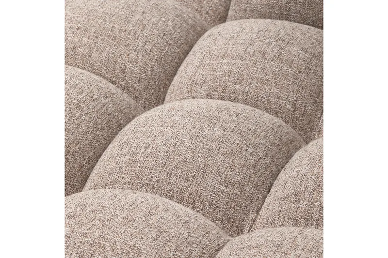 Schäslong Allure - Vävd brun melange, Vänster - Möbler - Soffa - Hörnsoffa