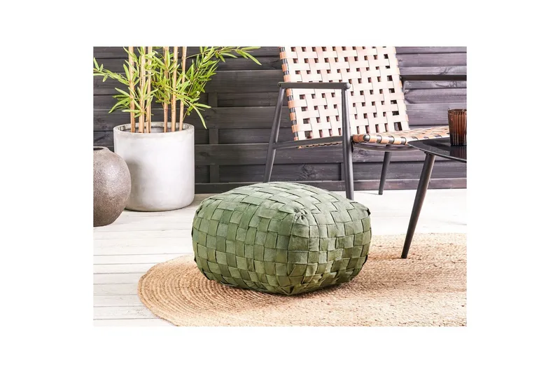 Sittpuff Bodla Grön - Grön - Utemöbler - Utestol & trädgårdsstol - Sittsäckar utomhus