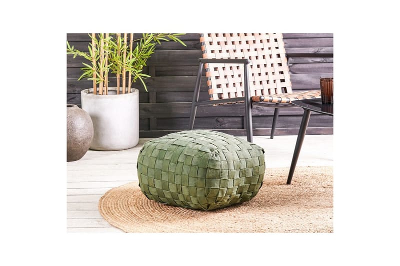 Sittpuff Bodla Grön - Grön - Utemöbler - Utestol & trädgårdsstol - Sittsäckar utomhus