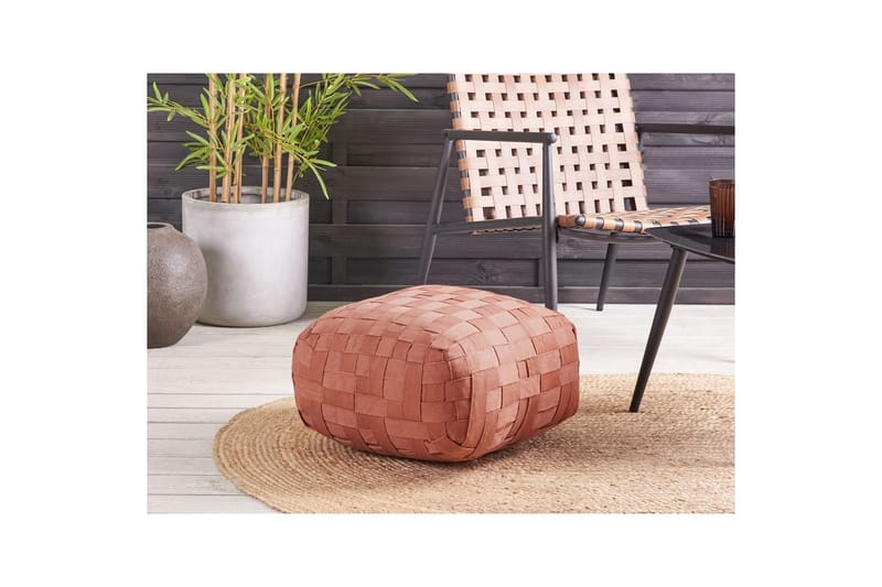 Sittpuff Bodla Röd - Röd - Utemöbler - Utestol & trädgårdsstol - Sittsäckar utomhus