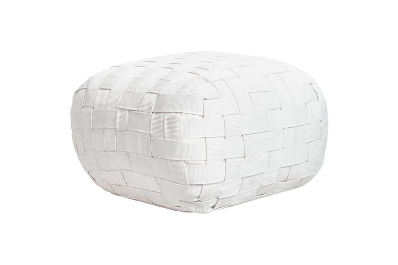 Sittpuff Bodla Vit - Vit - Utemöbler - Utestol & trädgårdsstol - Sittsäckar utomhus