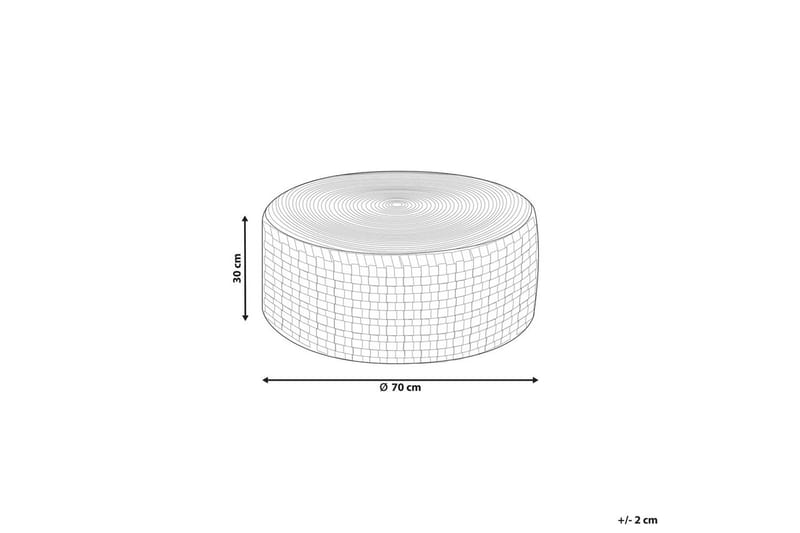 Sittpuff Mithi Ljusbeige - Ljusbeige - Utemöbler - Utestol & trädgårdsstol - Sittsäckar utomhus