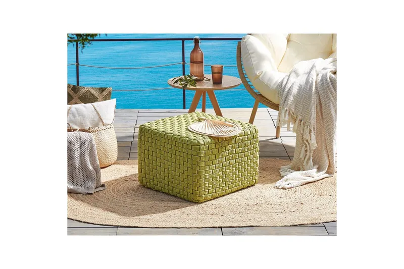 Sittpuff Nalli Grön - Grön - Utemöbler - Utestol & trädgårdsstol - Sittsäckar utomhus