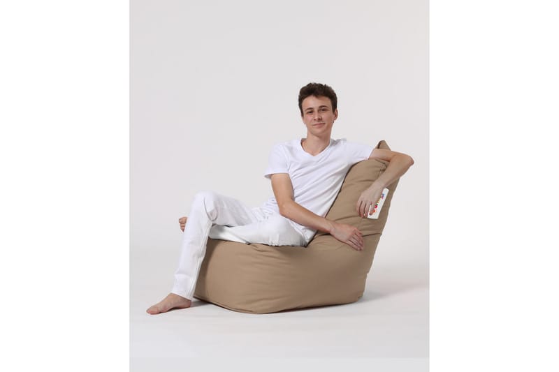 Almasi Sittsäck Utomhus 60 cm - Beige - Utemöbler - Utestol & trädgårdsstol - Sittsäckar utomhus