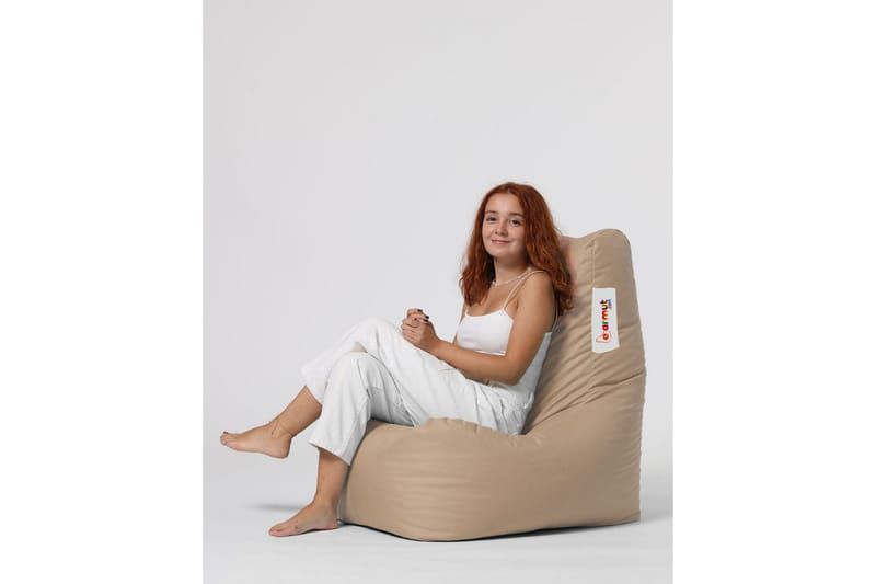 Almasi Sittsäck Utomhus 60 cm - Beige - Utemöbler - Utestol & trädgårdsstol - Sitts�äckar utomhus