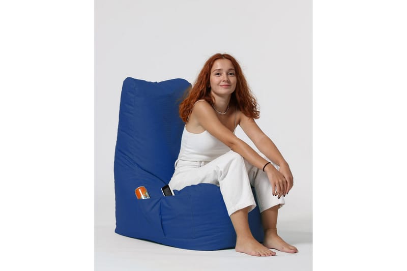 Almasi Sittsäck Utomhus 60 cm, Blå